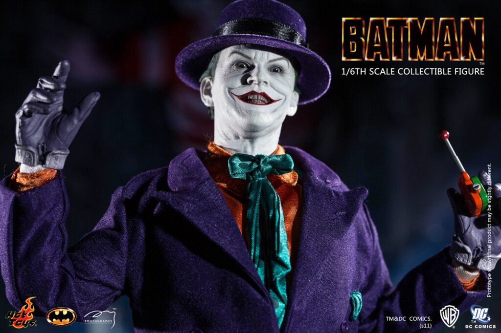 Hot Toys HT 1/6 Batman Joker 1989 DX08 Jack Nicholson Figure