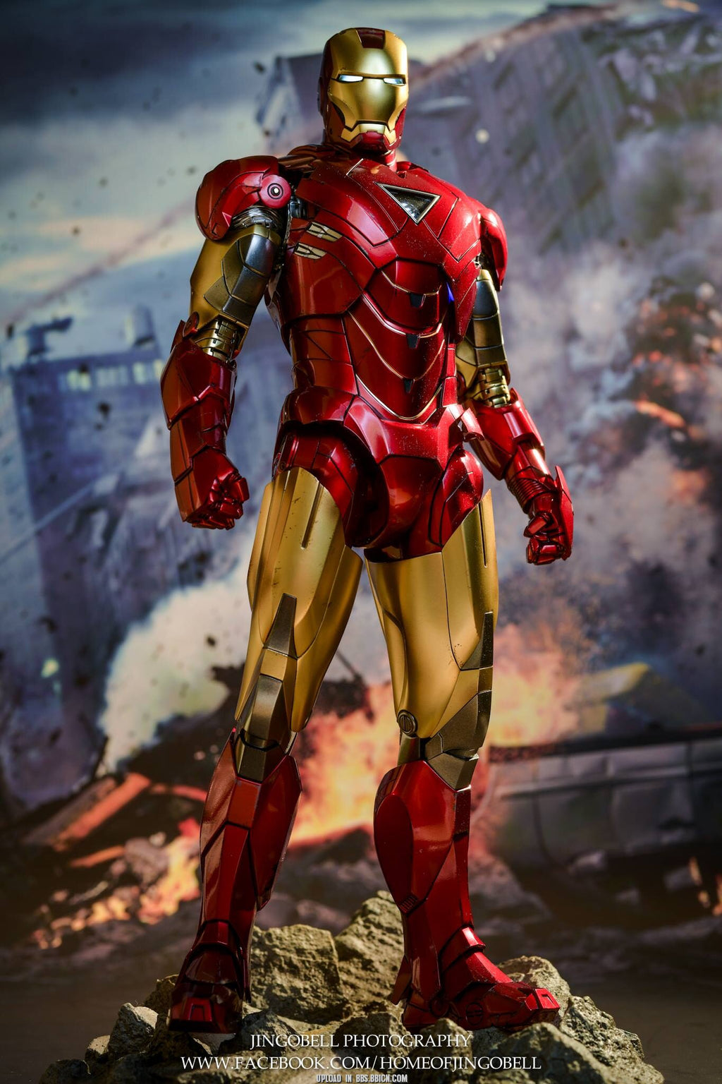 HotToys HT MMS378D17 1/6 alloy die-cast Iron Man MK6 Donny Tony action figure