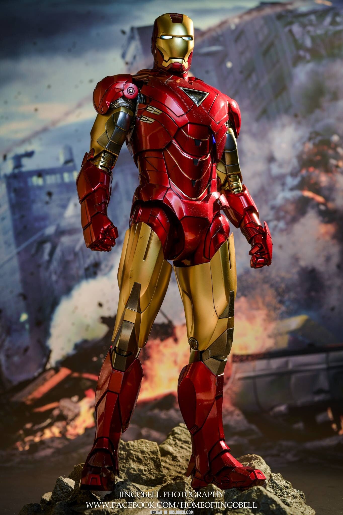 HotToys HT MMS378D17 1/6 alloy die-cast Iron Man MK6 Donny Tony action figure
