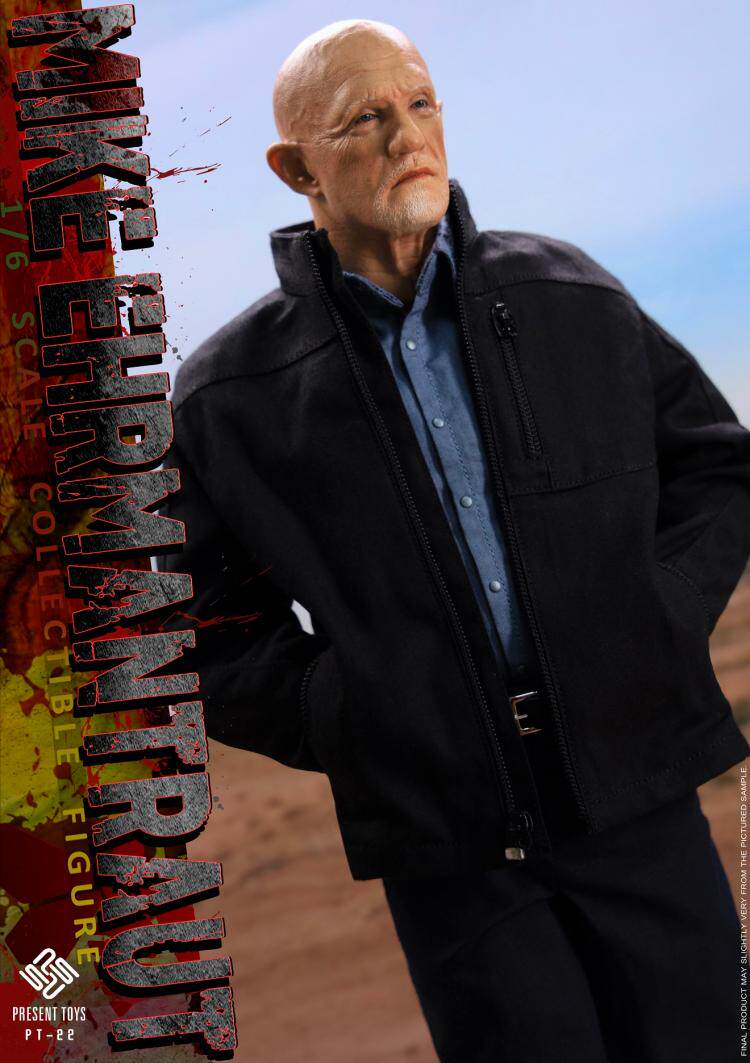 PRESENT TOYS 1/6 Breaking Bad Mike Action Figure PT-SP22