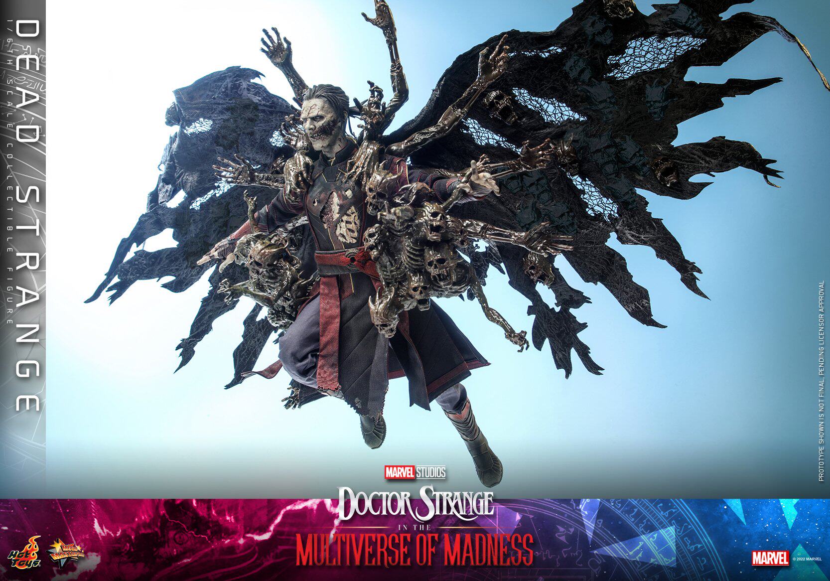 HOTTOYS HT 1/6 Doctor Strange 2: Dead Doctor Action Figure MMS654