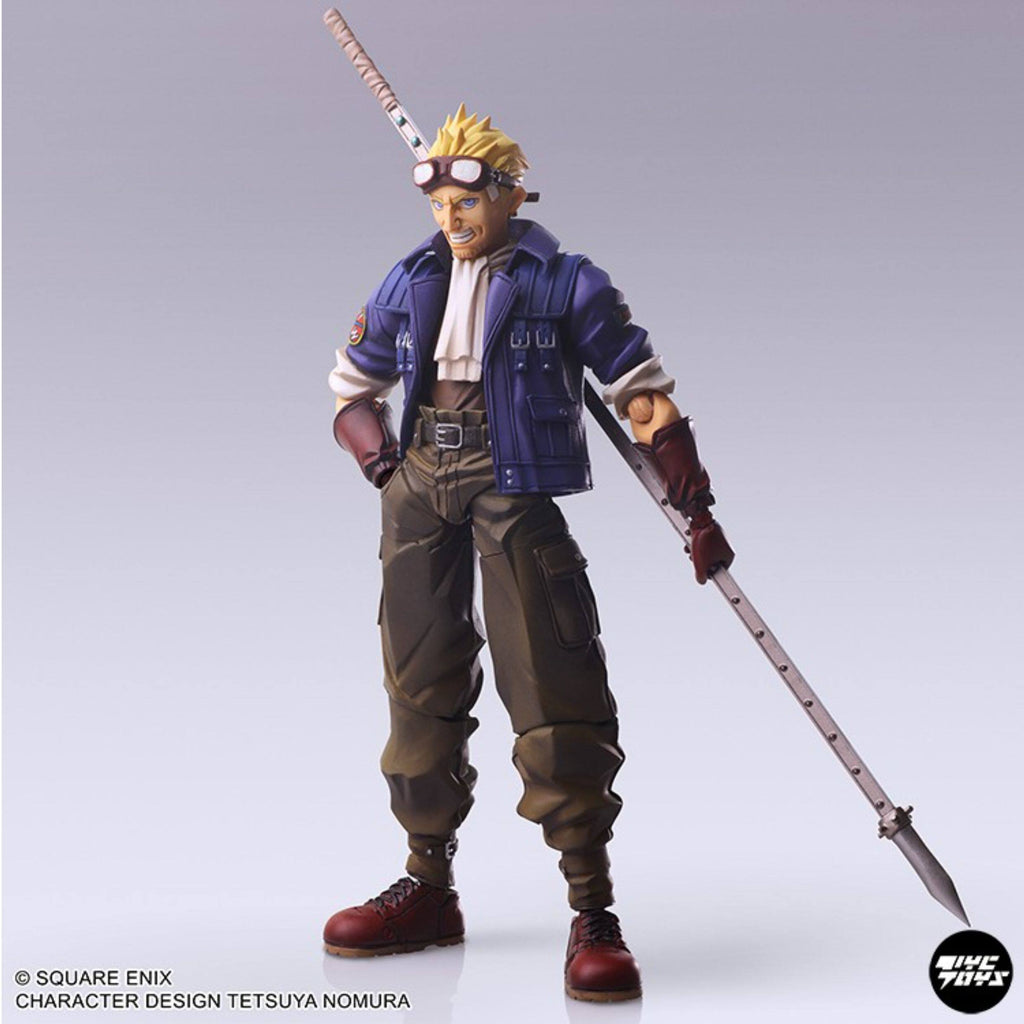 SE Final Fantasy VII BRING ARTS: Cid Highwind Action Figure