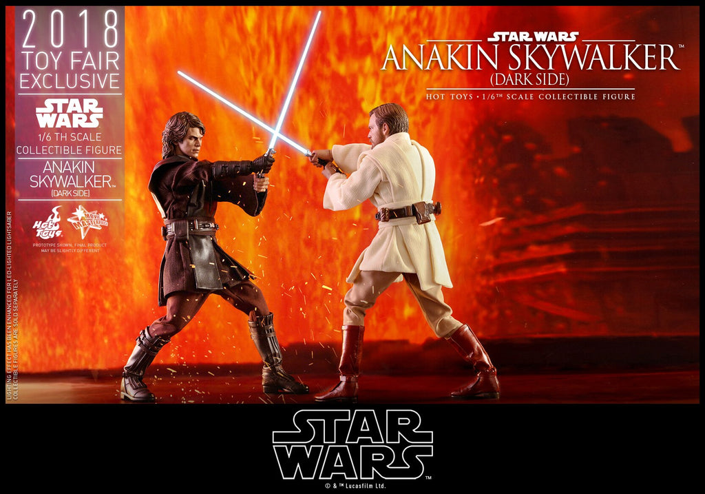 HT MMS486 1/6 Anakin 2018 Enchanted Version Obi-Wan Anakin Action Figure