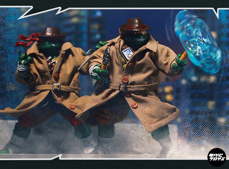 Jingling Forging: Dark Source Ninja Turtles 1/18 Scale Figure Coat Accessories (Figures Not Included)