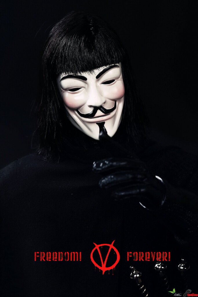 Toys Power CT003 1/6 12-inch V for Vendetta with 1/1 mask BFC action figure