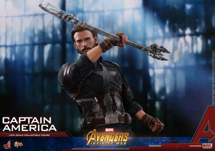 hotToys 1/6 MMS480 Avengers 3 Infinity War Captain America 6.0 America action figures