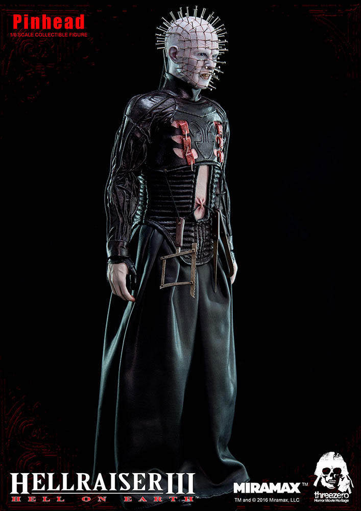 3A threezero raising ghosts and eating people 1/6 hedgehog head nail head movable figure