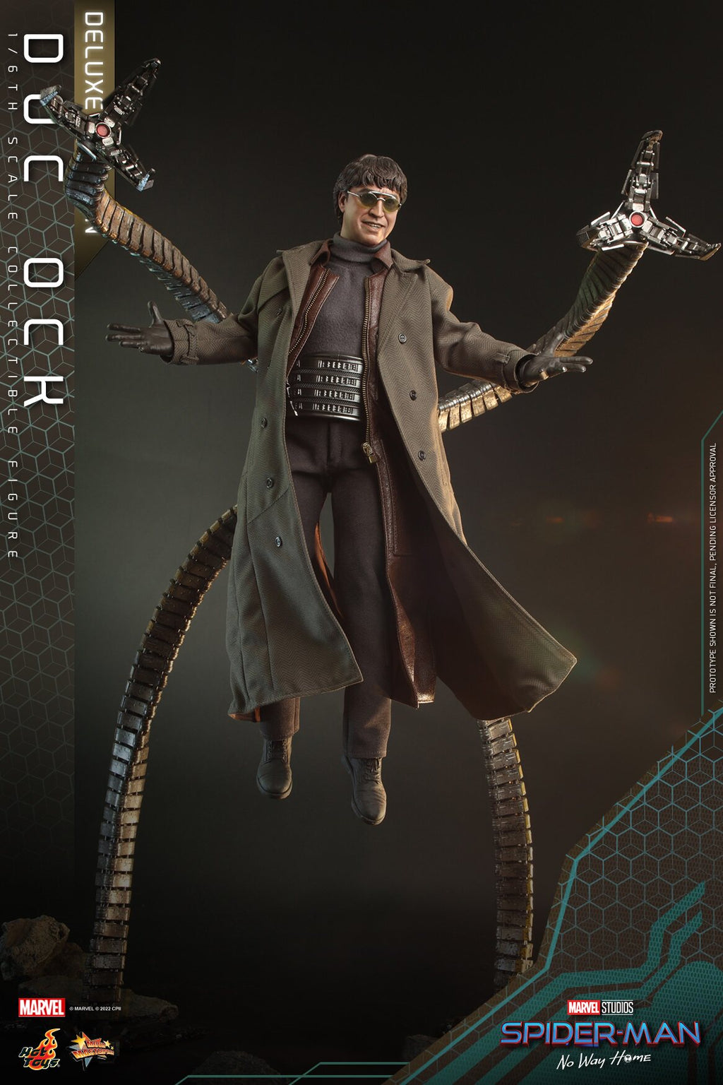 HOTTOYS 1/6 Spider-Man: No Return - Doctor Octopus Action Figure MMS633 Deluxe Edition