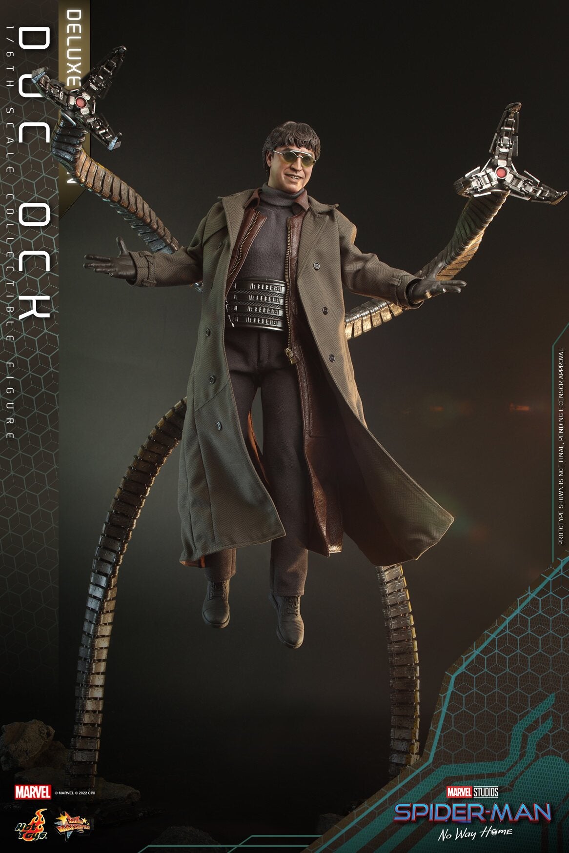 HOTTOYS 1/6 Spider-Man: No Return - Doctor Octopus Action Figure MMS633 Deluxe Edition