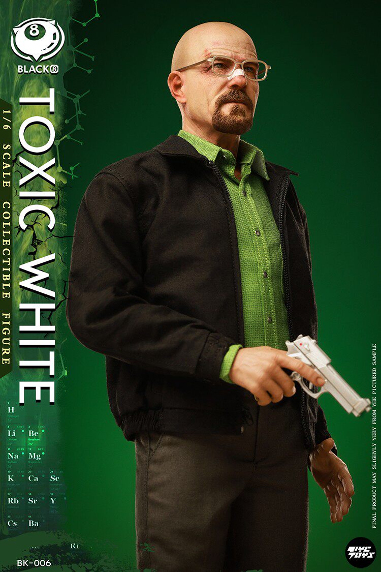 BLACK 8 TOYS "The Chemist" (Walter White) 1/6 Scale Action Figure – BK-006