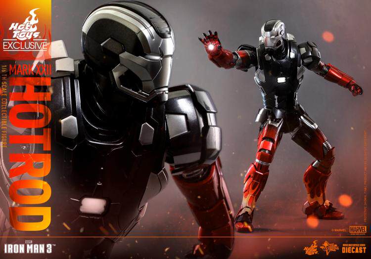 HT HotToys Alloy Limited 1/6 Iron Man MK22 Venue Hot Rod Hot Rod MMS272 action figures