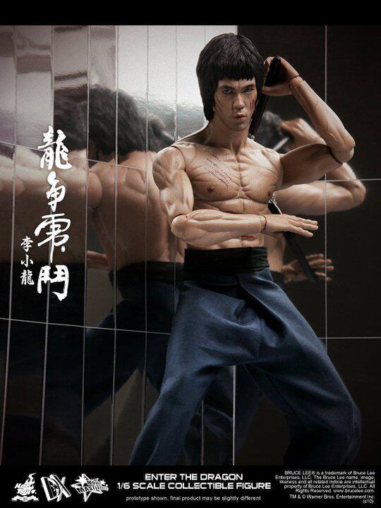 HT 1/6 DX04 Bruce Lee Enter the Dragon Deluxe Edition Dual Body  action figures