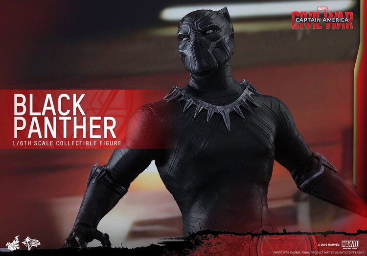 HT Hottoys Black Panther 1.0 Captain America: Civil War MMS363 black panther action figure