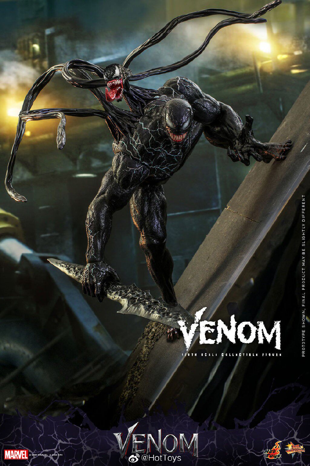 HOTTOYS HT MMS590 Venom 1.0 Deadly Guardian Venom1:6 movable figure