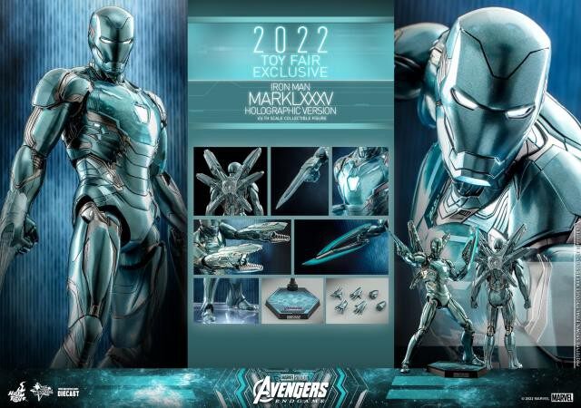 HT Endgame MK85 Hologram Version MMS646 Alloy Limited Edition action figures