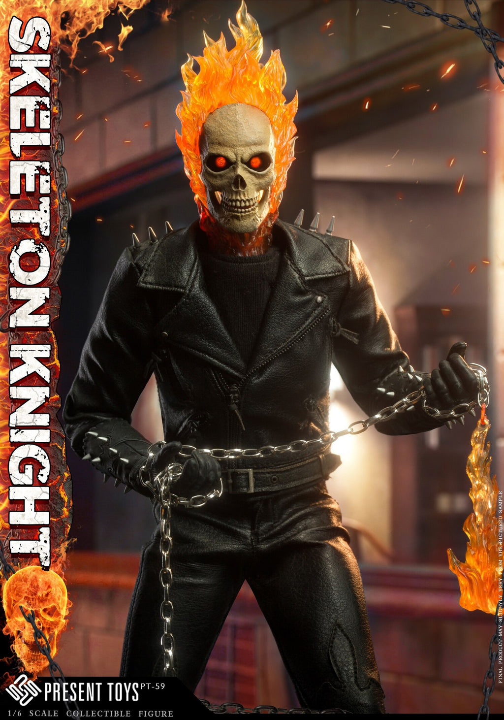 PRESENT TOYS PT-sp59 1/6 Scale "Skull Knight" Action Figure