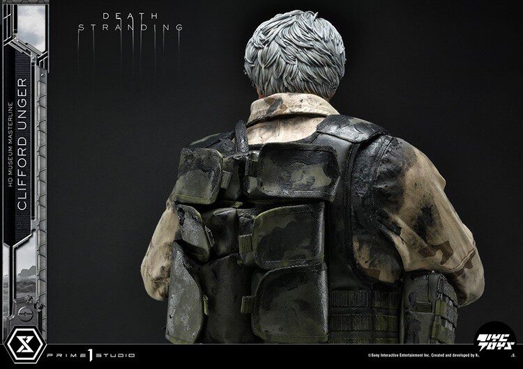 P1S (Prime 1 Studio) 1/2 Scale Statue: Death Stranding — Clifford (Mads Mikkelsen)