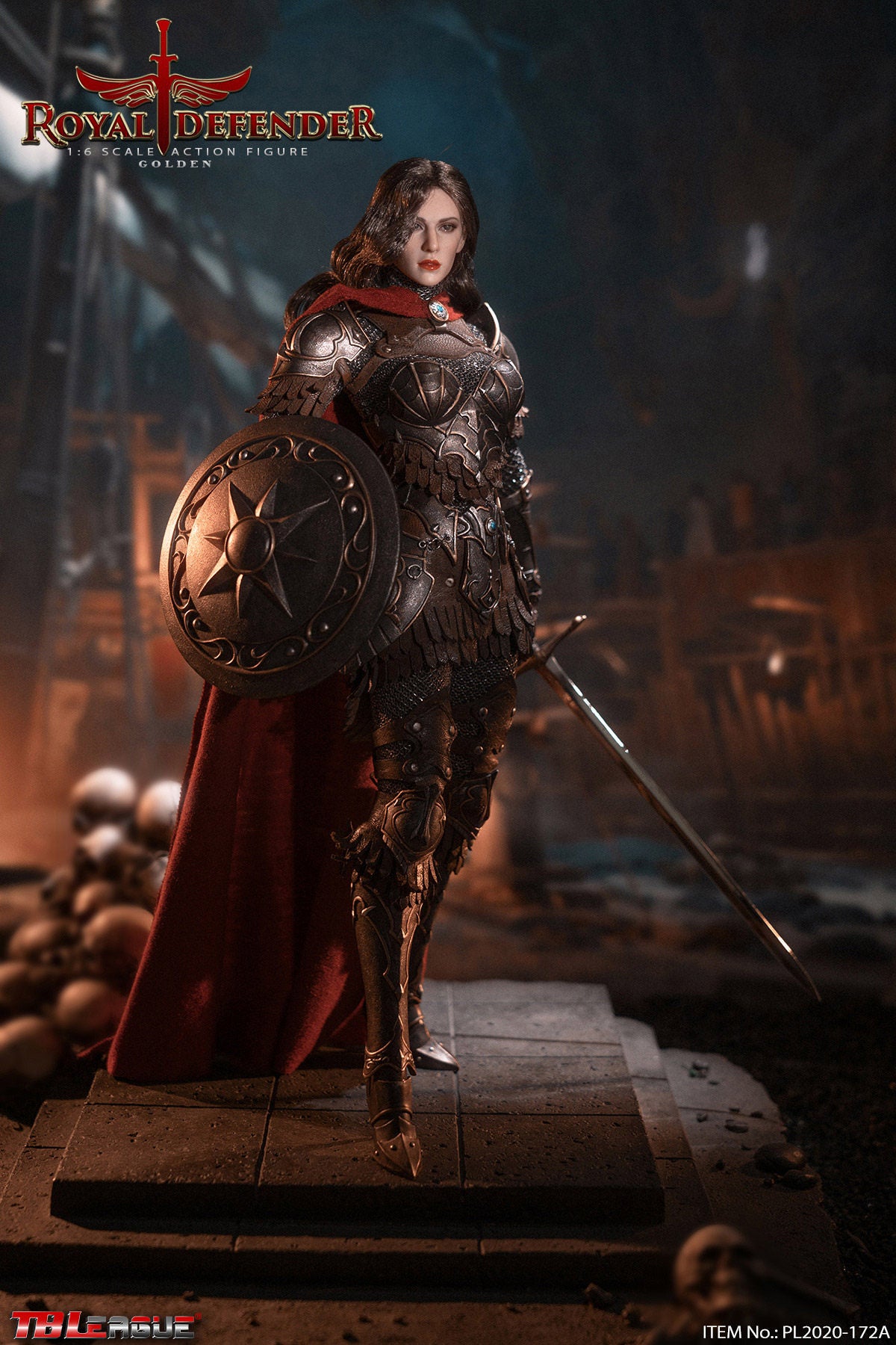 TBLeague 1/6 Royal Guardian Articulated Female Doll PL2020-172AB