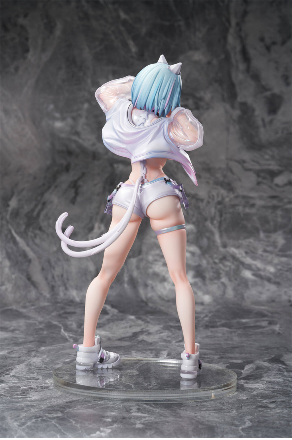 Bibi Buttons T-TRACK Original Artwork Near-Future Nekomatsuri MIU Figure
