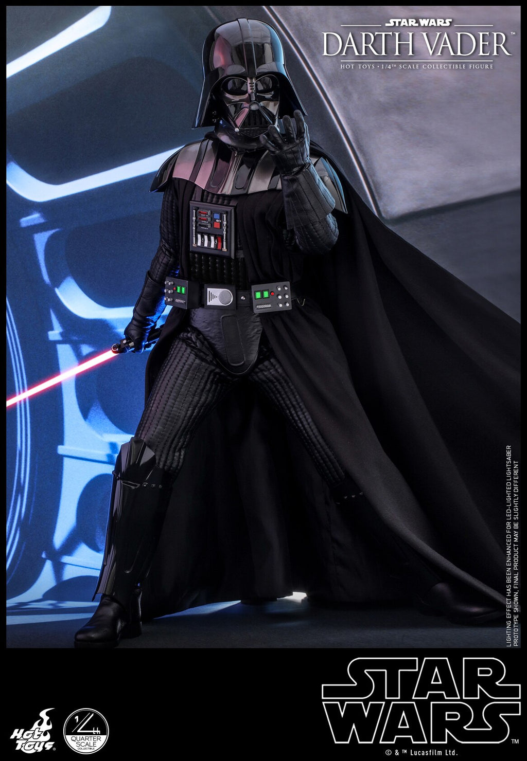 HOTTOYS HT 1/4 Star Wars Episode VI Darth Vader Action Figure QS013