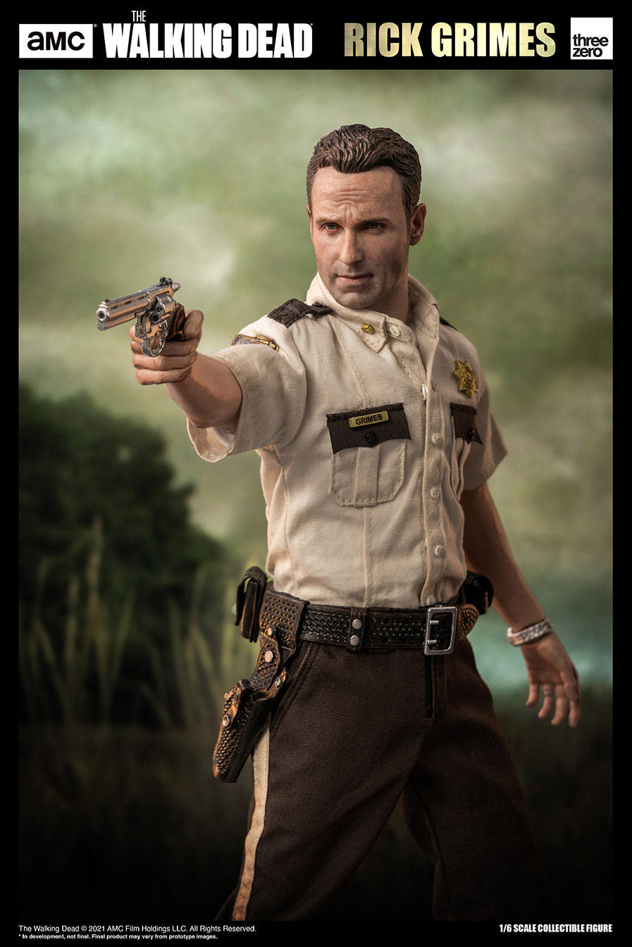 Threezero 1/6 The Walking Dead Sheriff Rick Grimes Action Figure 3Z01450W0