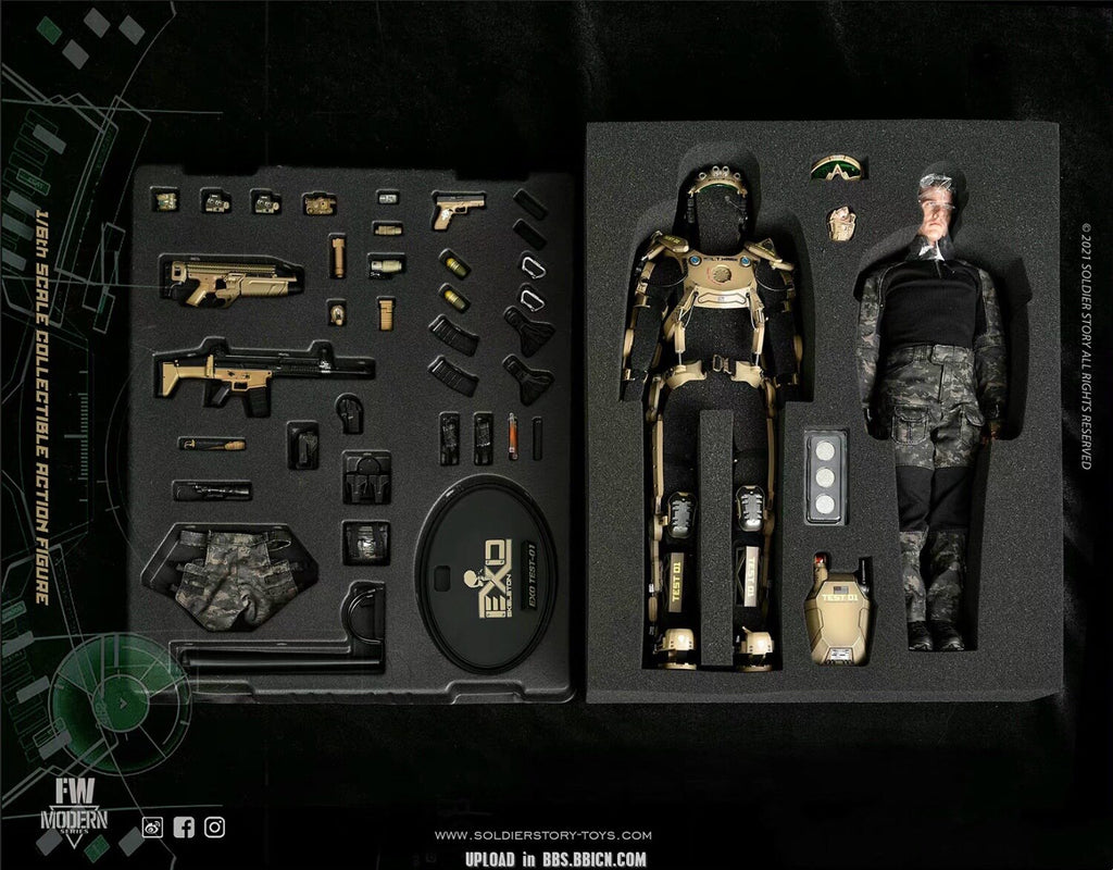 SoldierStory 1/6 Individual Exoskeleton Armor Suit Edge of Tomorrow Soldier Doll SS122