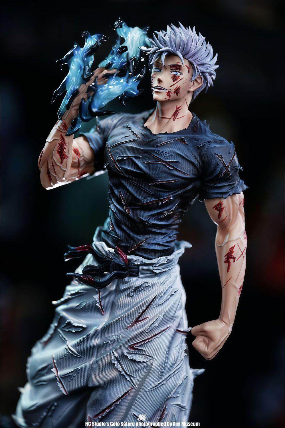 Battle-damaged Gojo Satori Spell Return Figure GK Figure