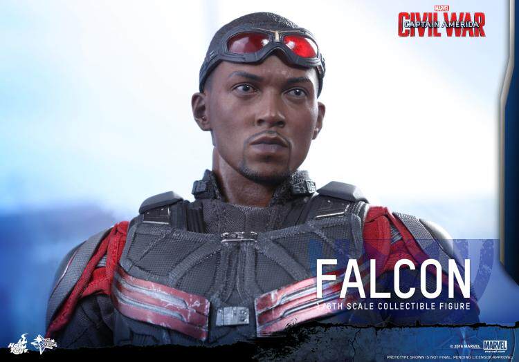 HotToys HT 1/6 Civil War Captain America 3 Falcon Winter Soldier 2.0 FalconMMS361 action figures