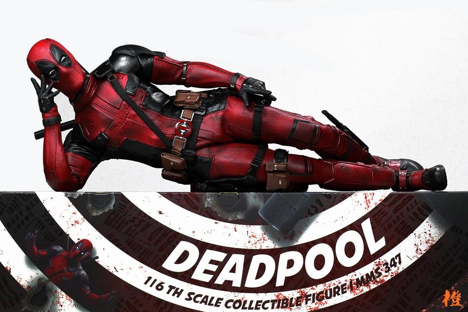 HT HOTTOYS 1/6 Deadpool Deadpool 1.0 2.0 First Edition MMS347 Model Action Figure