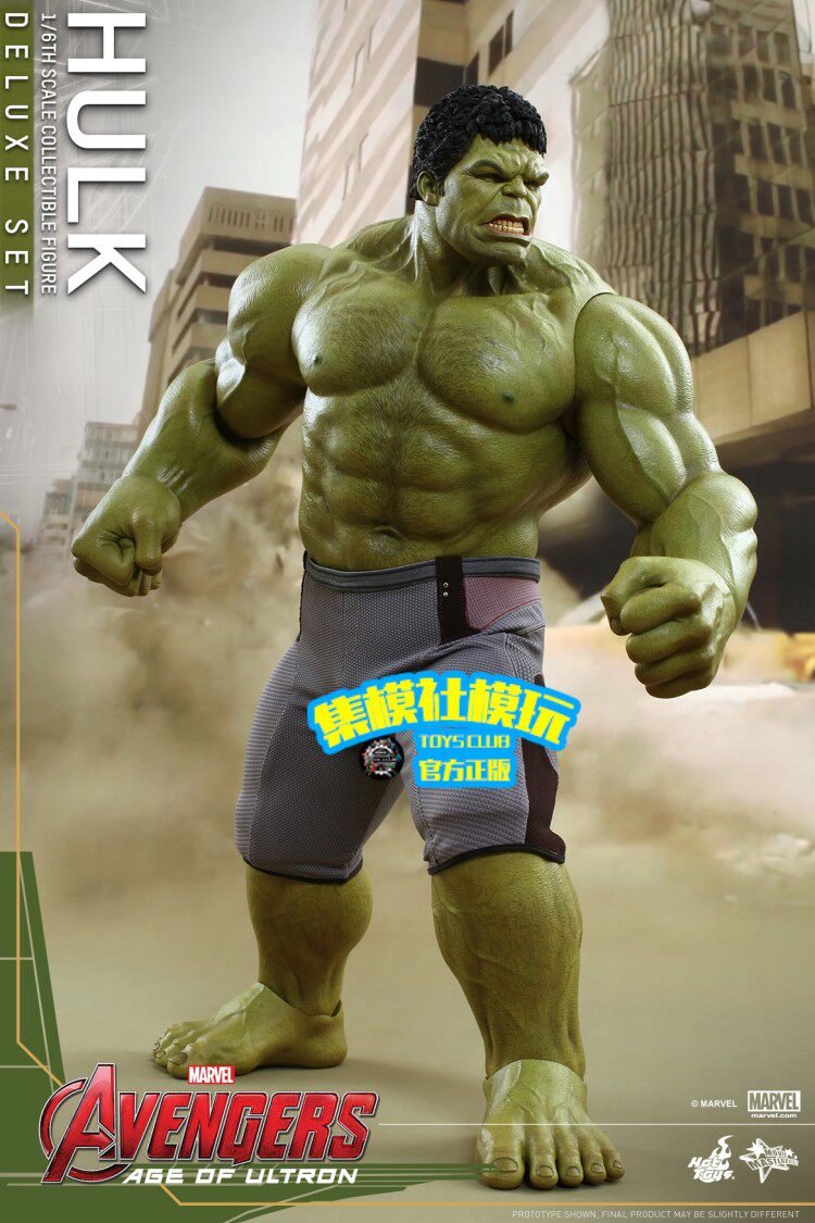 HOTTOYS 1/6 Avengers: Age of Ultron Hulk 2.0 Action Figure MMS286/287