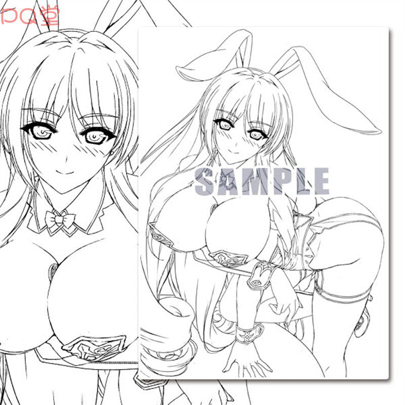ClipCraft UnionismQ A3-Days: Sylvia Rotiel — Bunny Girl  Figure + Fabric Wall Scroll Set (Bonus Edition)