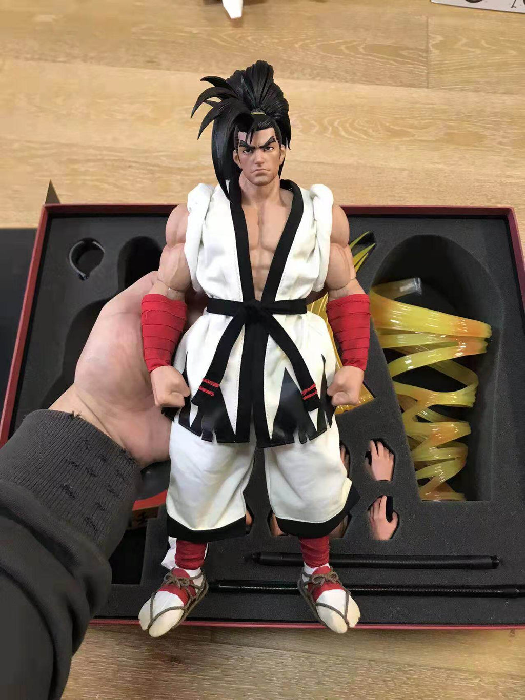 Officially Licensed SNK 1/6 Scale Samurai Shodown Haohmaru Hell Transformation Articulated Figure