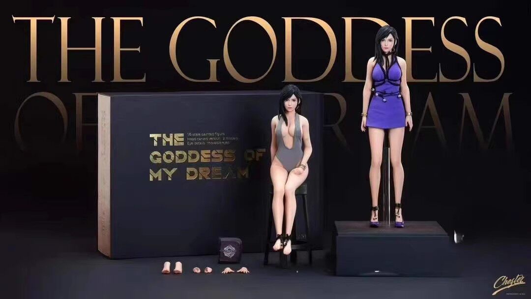ACG ART 1/6 Goddess of Fantasy, Goddess of Dreams Tifa, Articulated Female Doll