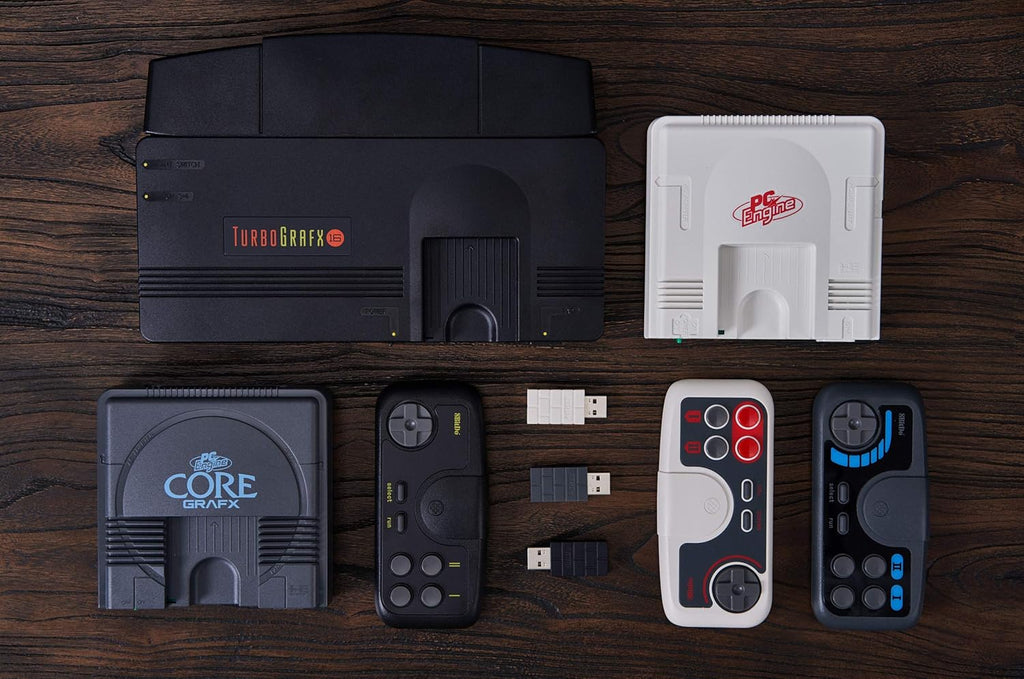 Pce 2.4G Wireless Gamepad PC EngineMini, Coregrafx Mini, Turbografx-16Mini & Nintendo Switch