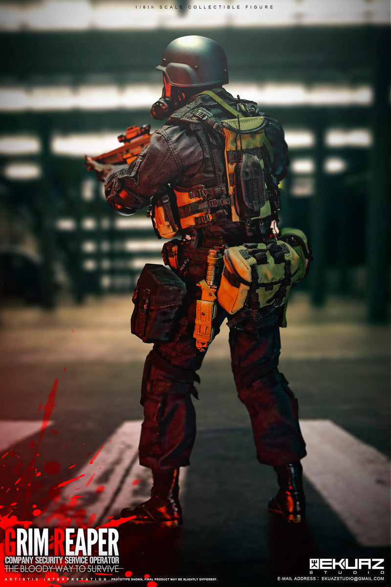 EKUAZ STUDIO 1/6 CSS G.I. Joe: Resident Evil 2 Death Hank Doll EKS05 Restock