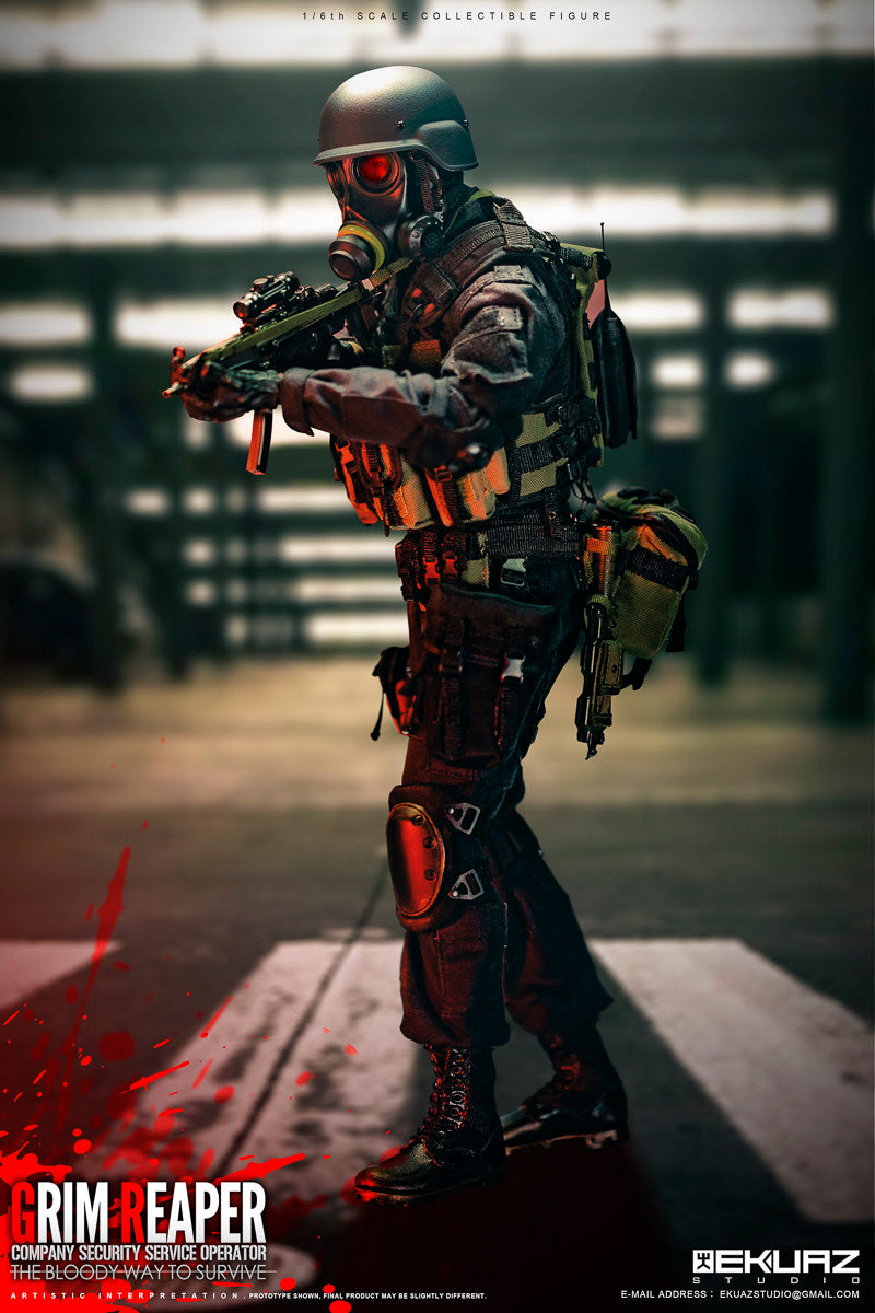 EKUAZ STUDIO 1/6 CSS G.I. Joe: Resident Evil 2 Death Hank Doll EKS05 Restock