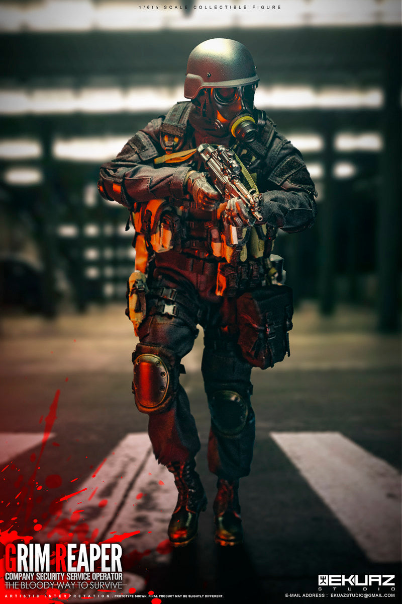 EKUAZ STUDIO 1/6 CSS G.I. Joe: Resident Evil 2 Death Hank Doll EKS05 Restock