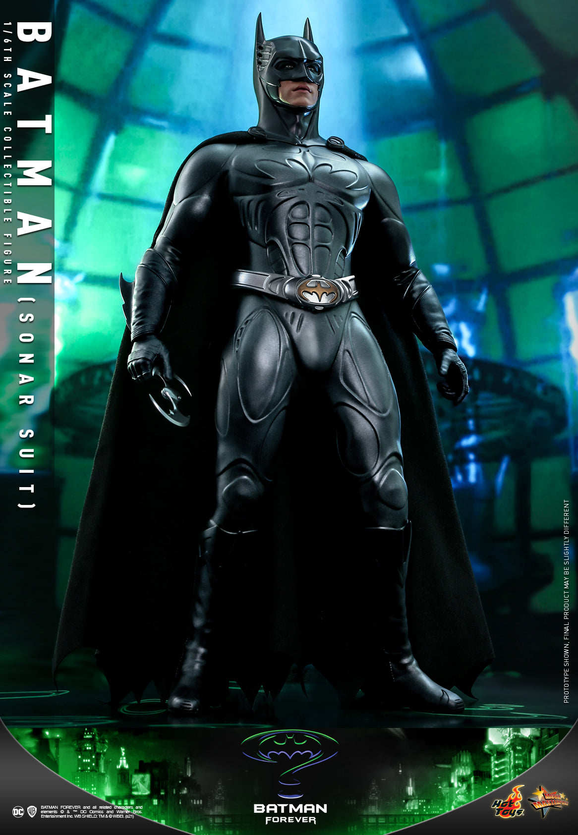 HOTTOYS HT 1/6 Batman Forever Sonar Suit Articulated Figure MMS593
