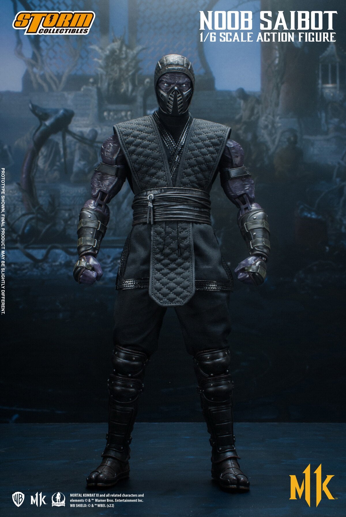 Storm Toys 1/6 Mortal Kombat NOOB SAIBOT Action Figure DCMK12