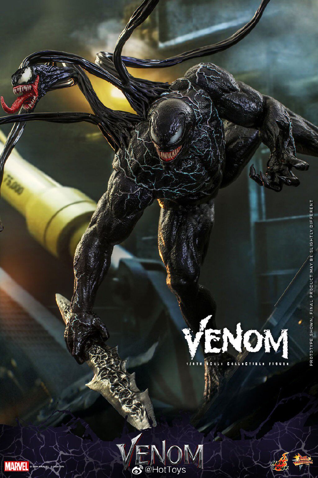HOTTOYS HT MMS590 Venom 1.0 Deadly Guardian Venom1:6 movable figure