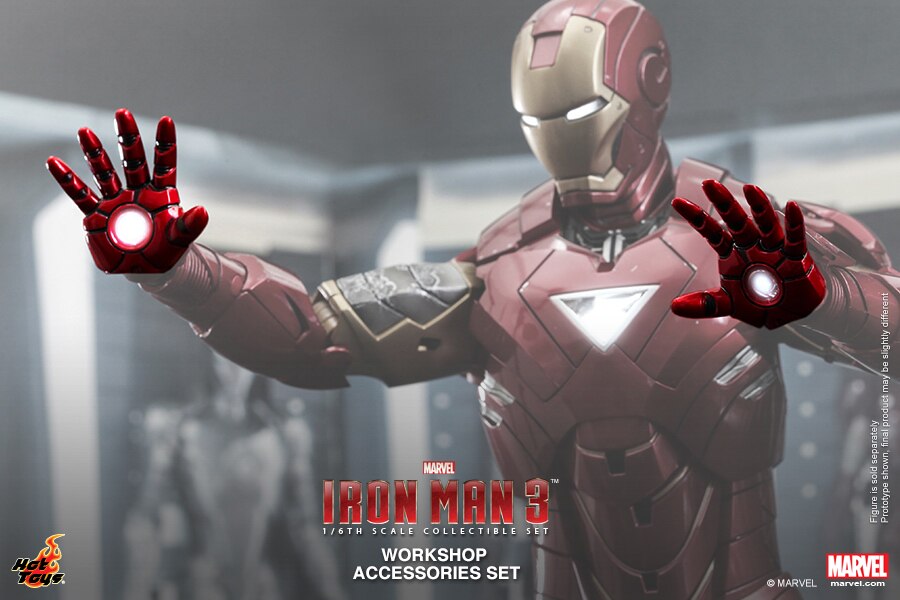 Hottoys 1/6 ACS002 Iron Man 3 Tuning Accessory Expansion Pack(no figures)