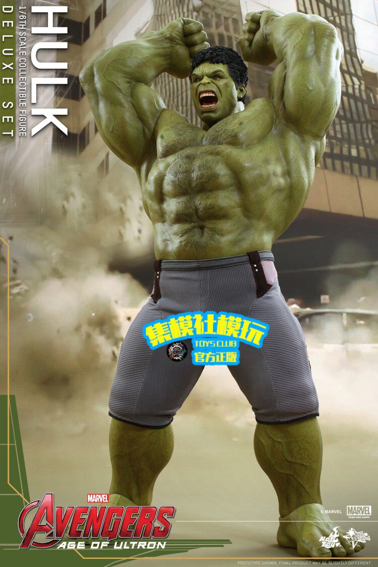 HOTTOYS 1/6 Avengers: Age of Ultron Hulk 2.0 Action Figure MMS286/287