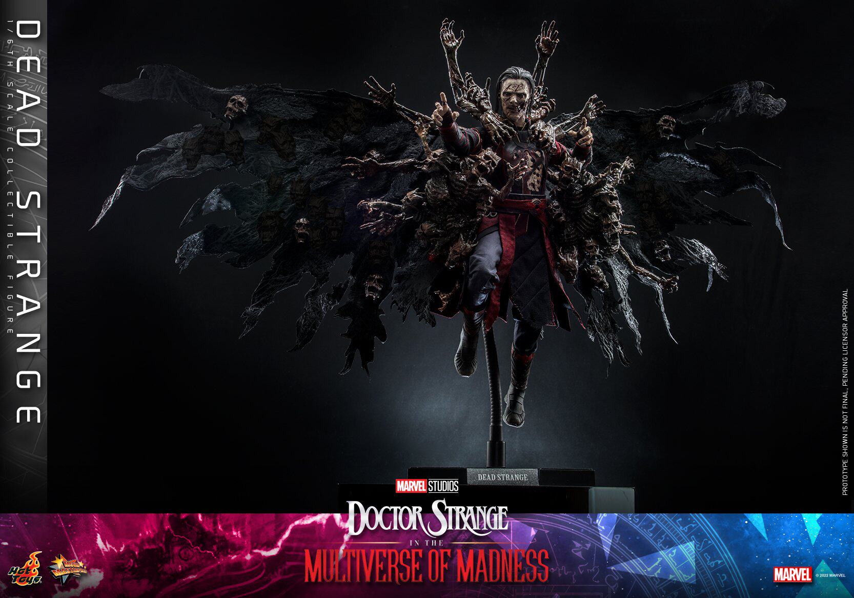 HOTTOYS HT 1/6 Doctor Strange 2: Dead Doctor Action Figure MMS654