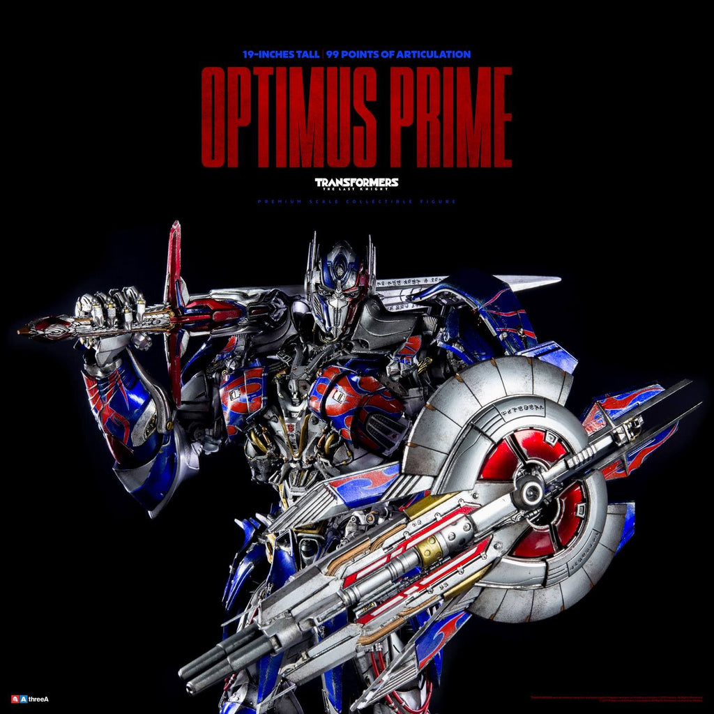 Threezero 3A 19-inch Optimus Prime Transformers 5: The Last Knight 3Z0384