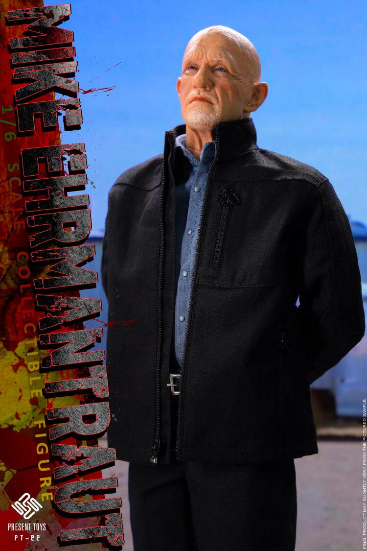 PRESENT TOYS 1/6 Breaking Bad Mike Action Figure PT-SP22
