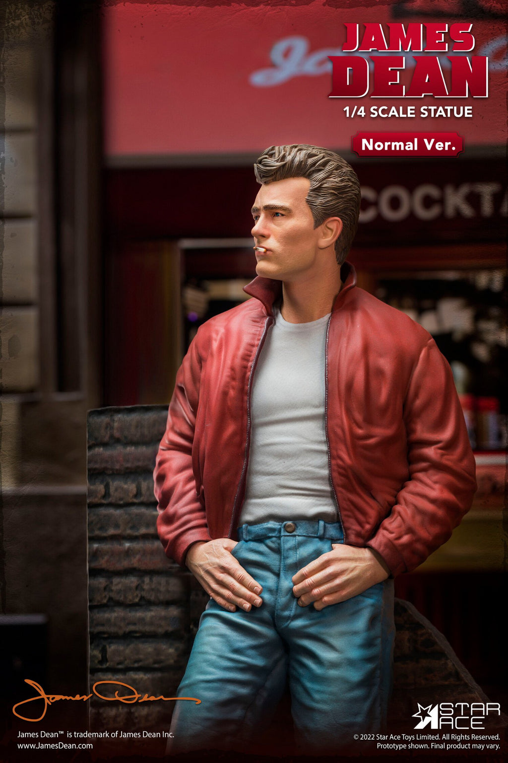 STAR ACE Toys 1/4 James Dean Statue Figure SA4007/4008