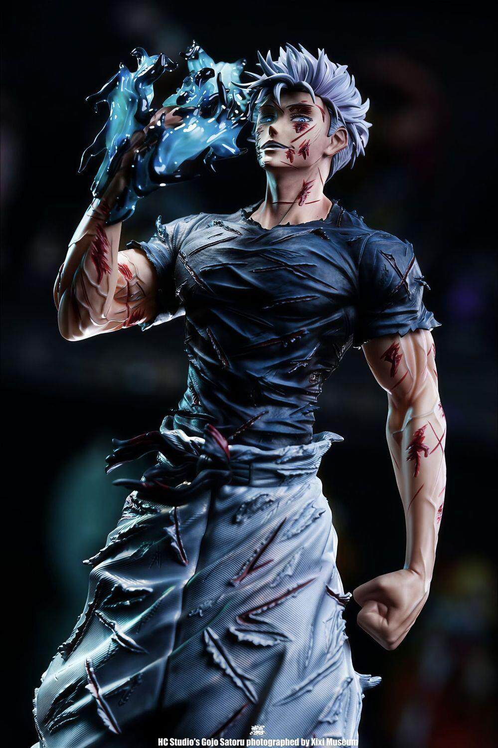 Battle-damaged Gojo Satori Spell Return Figure GK Figure
