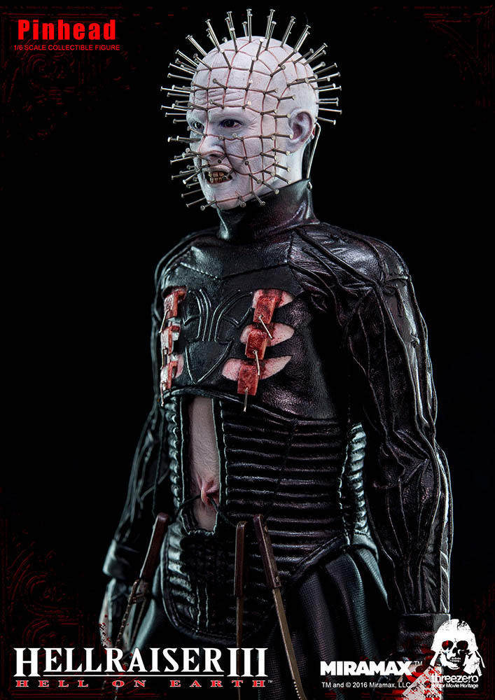 3A threezero raising ghosts and eating people 1/6 hedgehog head nail head movable figure
