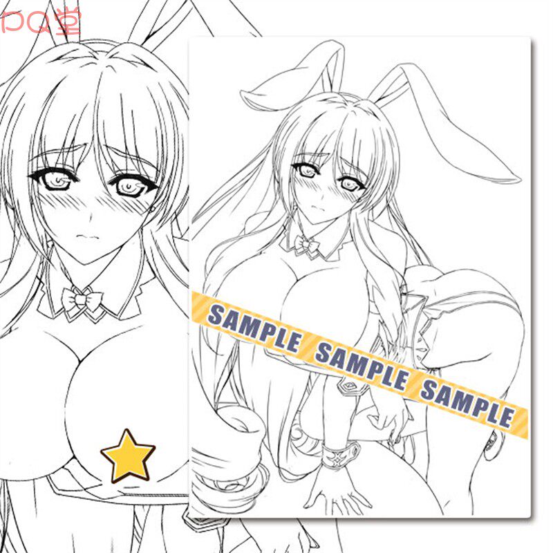 ClipCraft UnionismQ A3-Days: Sylvia Rotiel — Bunny Girl  Figure + Fabric Wall Scroll Set (Bonus Edition)