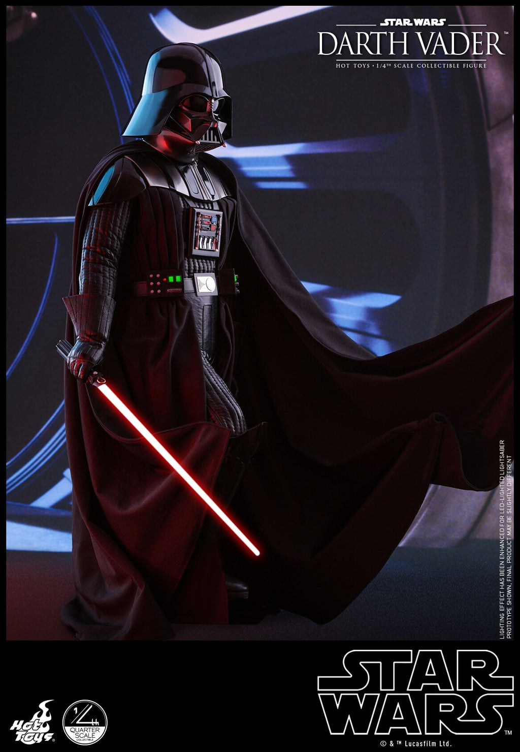 HOTTOYS HT 1/4 Star Wars Episode VI Darth Vader Action Figure QS013